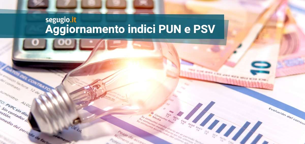 aggiornamento indici pun e psv aggiornamento indici pun e psv