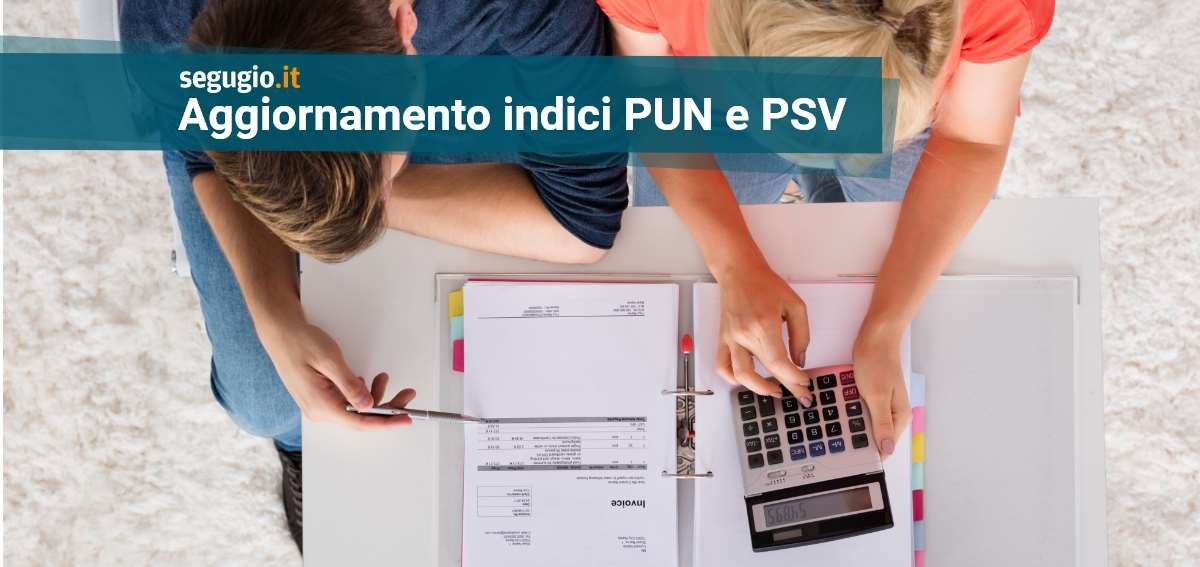 aggiornamento indici pun e psv aggiornamento indici pun e psv