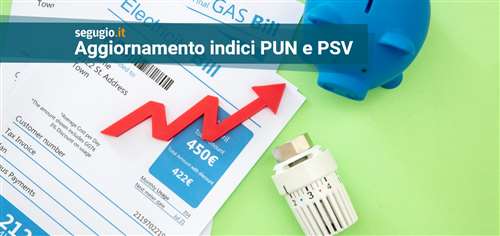 Aggiornamento indici PUN luce e PSV gas, Giovedì 2 ottobre 2025