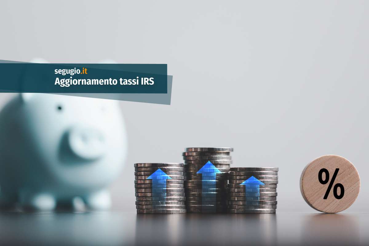 Aggiornamento tasso Irs, Lunedì 31 agosto 2026
