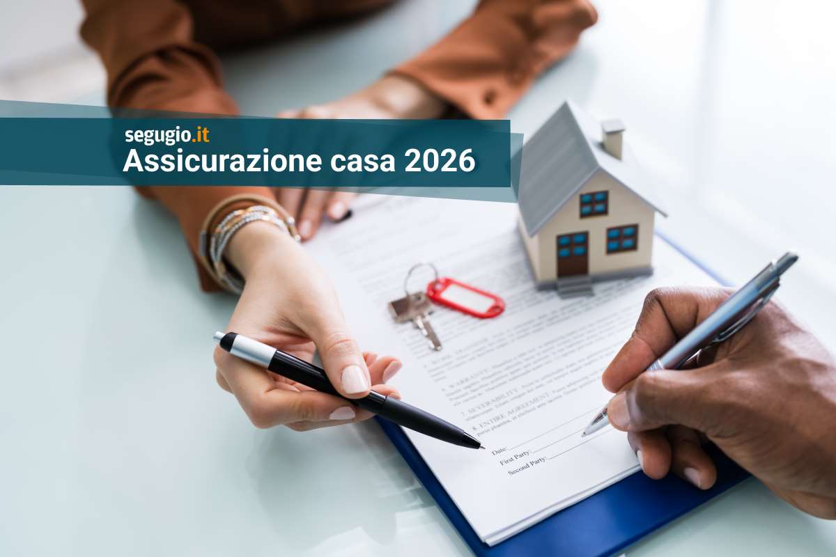 firma di contratto per un'assicurazione casa