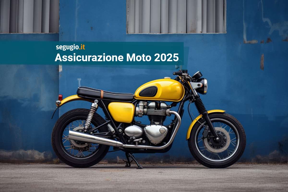 primo piano di moto su strada