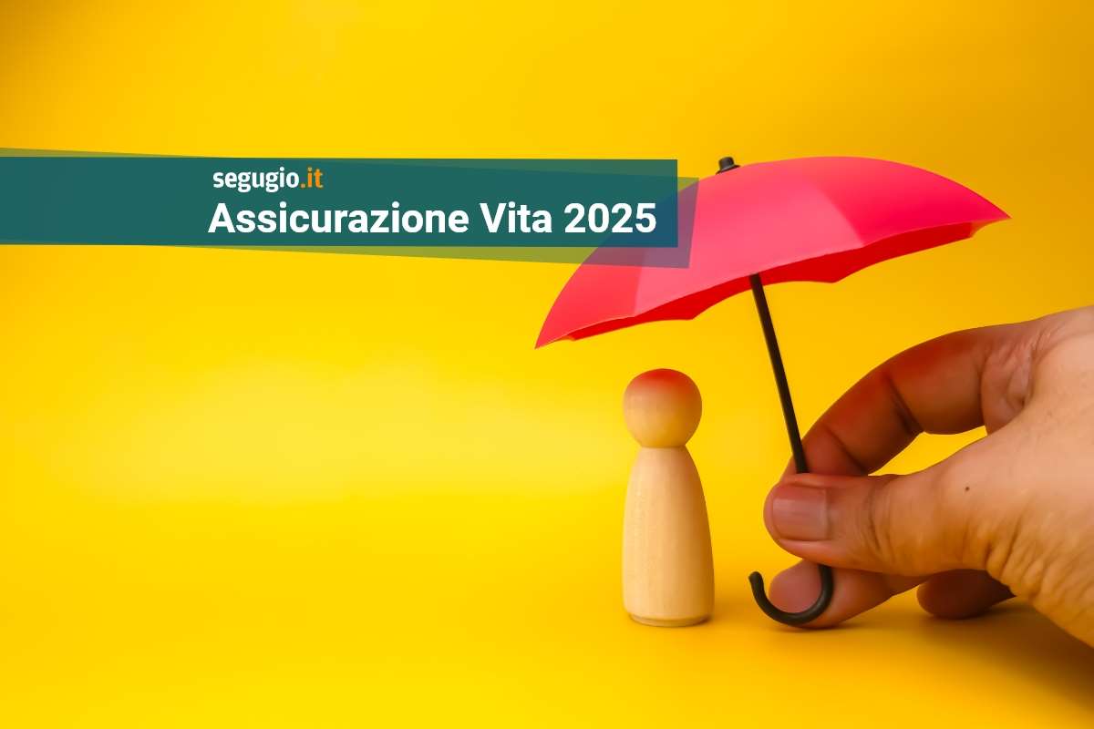 offerte di assicurazione vita 2025 ombrello che protegge un omino di legno