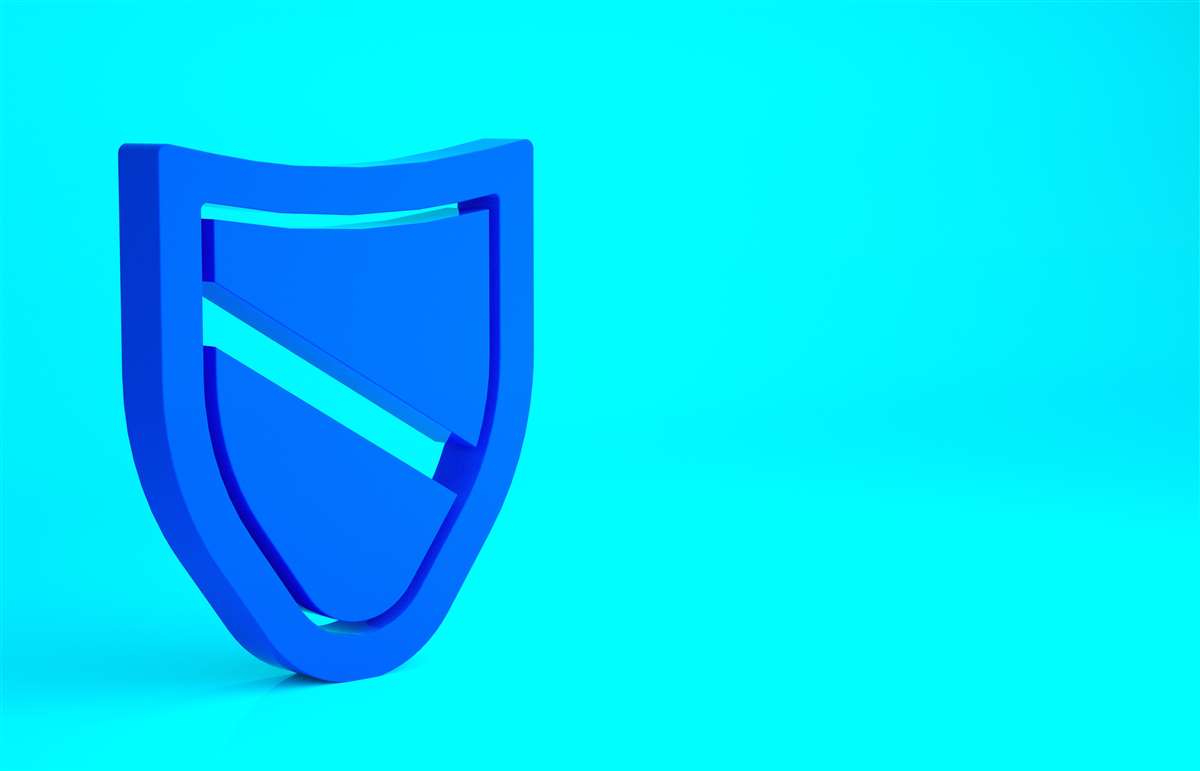 uno scudo stilizzato