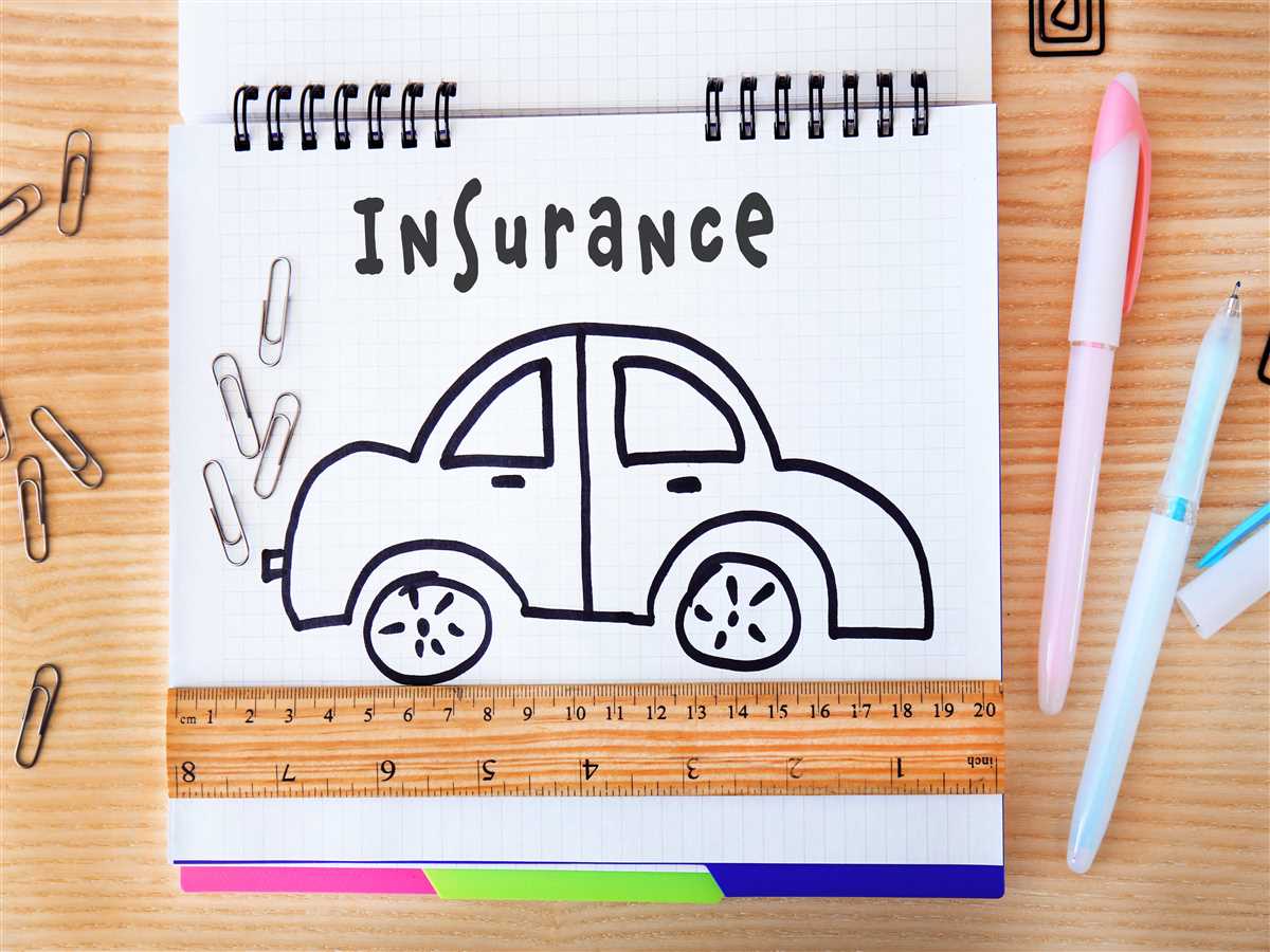 immagine di una automobile disegnata con scritta insurance sopra di essa