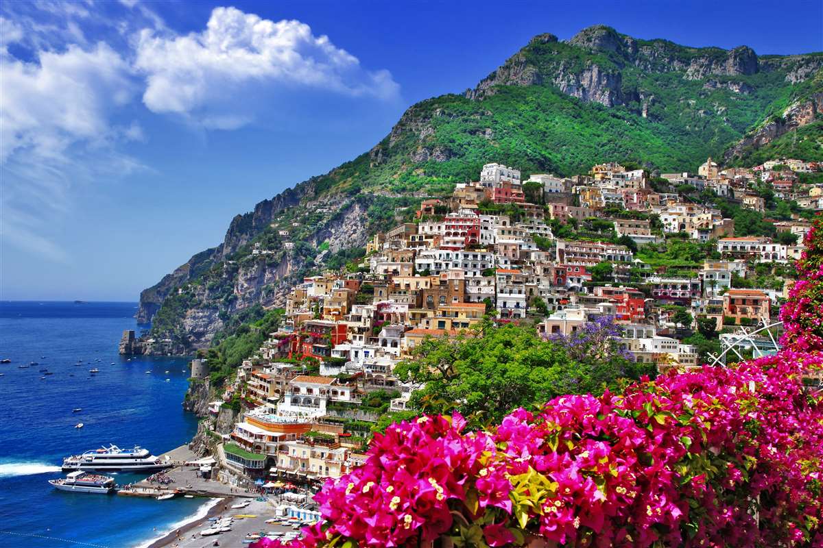panoramica della costiera amalfitana