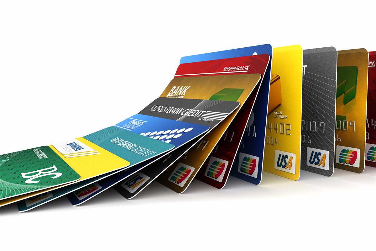 diversi tipi di carte di credito