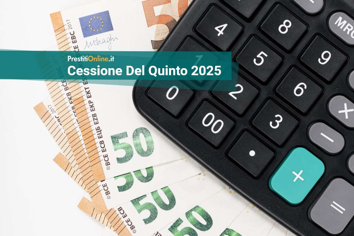 calcolatrice appoggiata ad una banconota da 50 euro