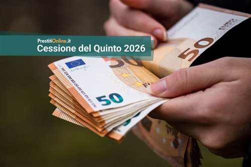 i tassi sui prestiti con cessione del quinto a marzo 2026