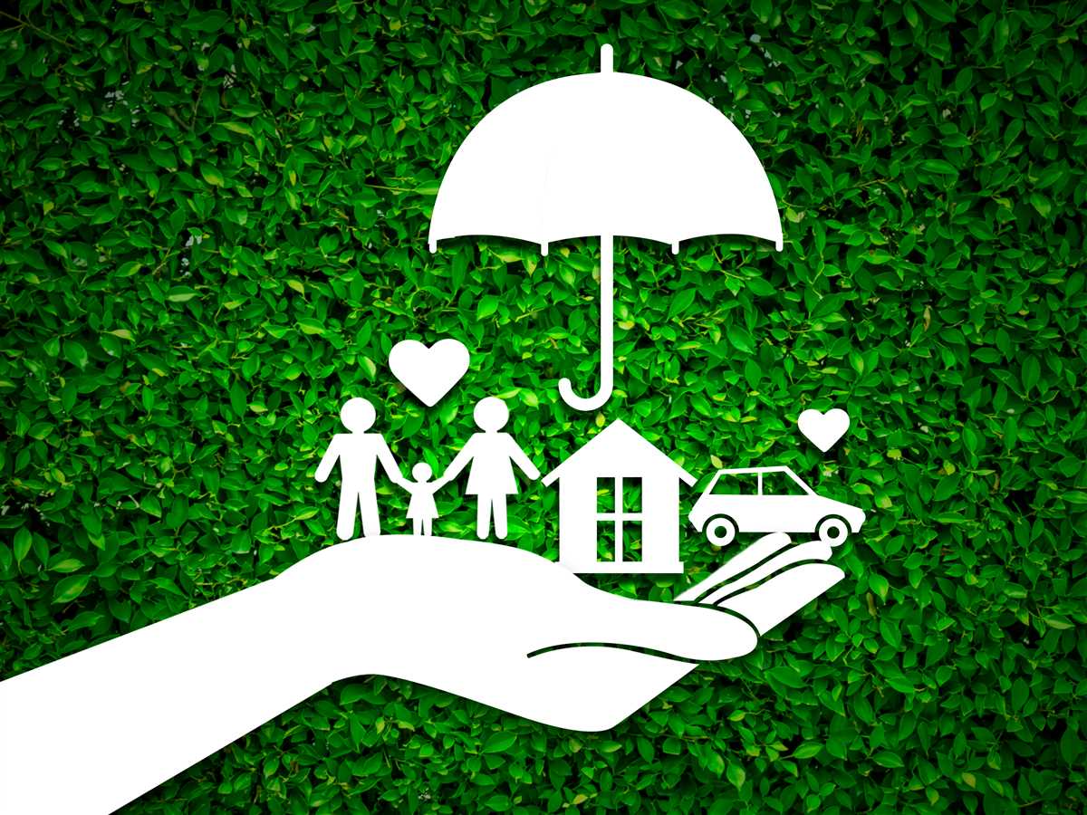 famiglia, casa e macchina coperte da un ombrello