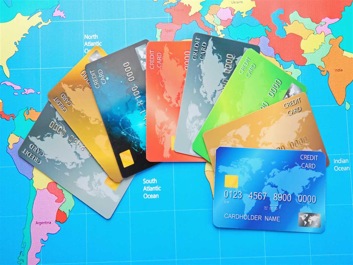 carte di credito utilizzabili in tutto il globo