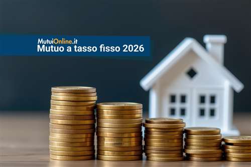 mutui a tasso fisso da 2,59% con crédit agricole italia