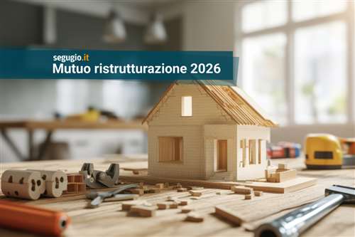 le migliori offerte di mutuo ristrutturazione a maggio 2026