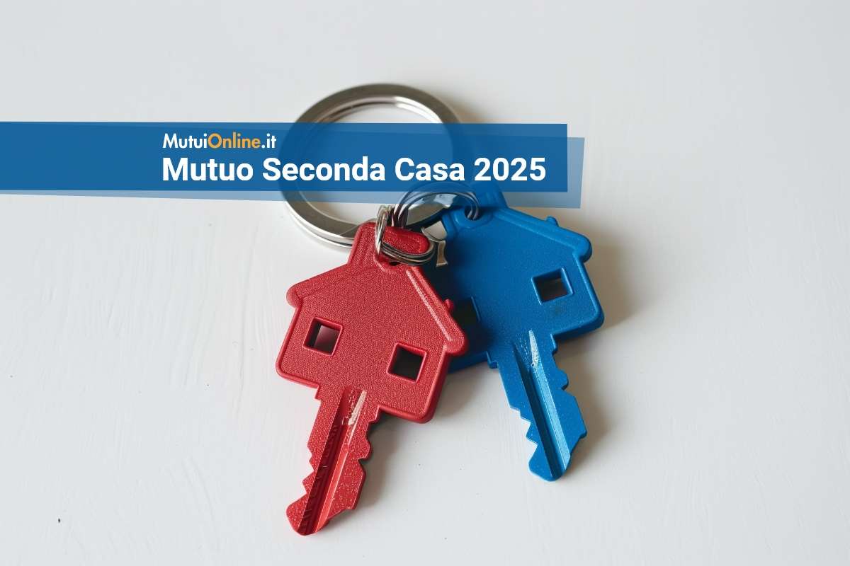 offerte di mutuo seconda casa 2025 un portachiavi con chiavi a forma di casa