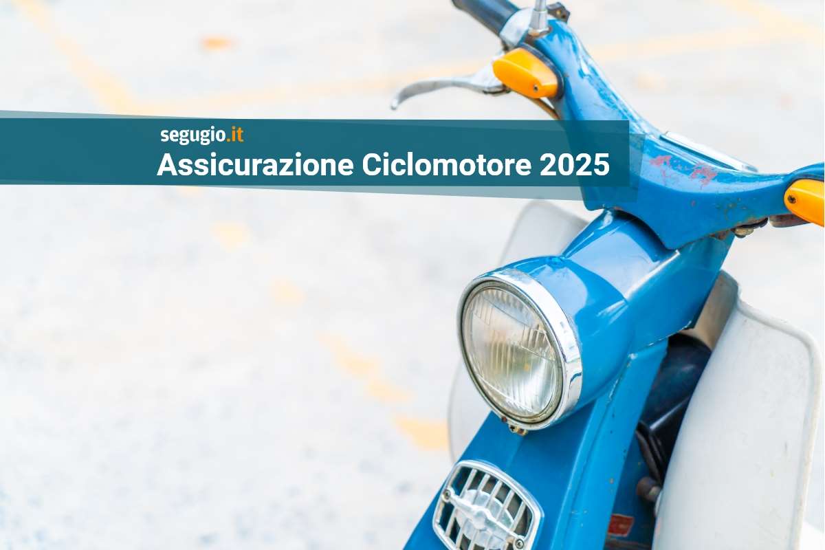 offerte assicurazione ciclomotore 2025 primo piano di moto