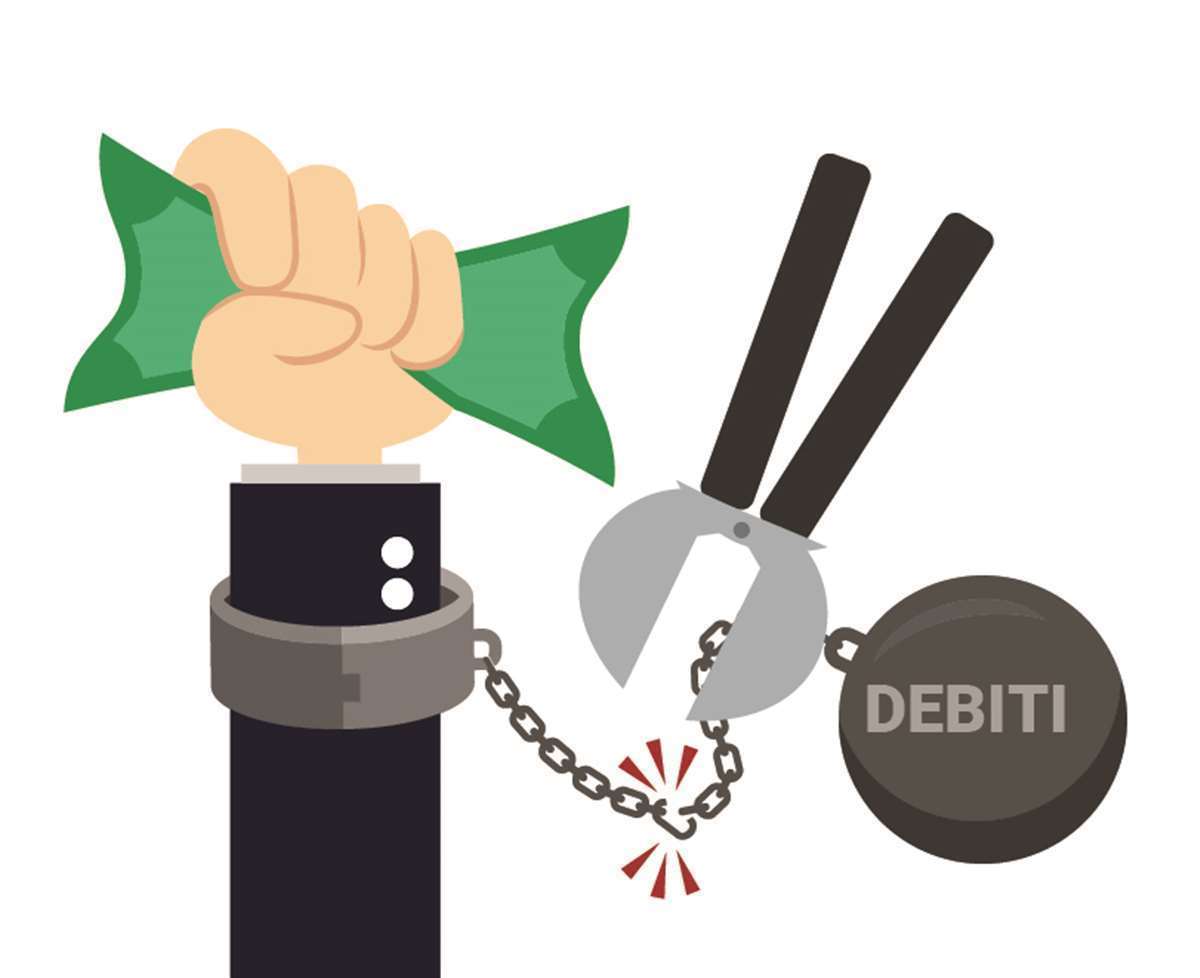 tenaglia spezza catena dei debiti