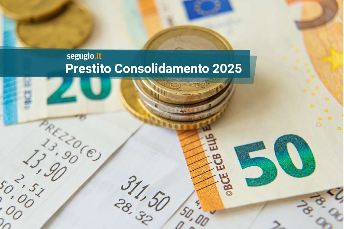 offerte di prestito consolidamento 2025 banconote e monete su scontrini