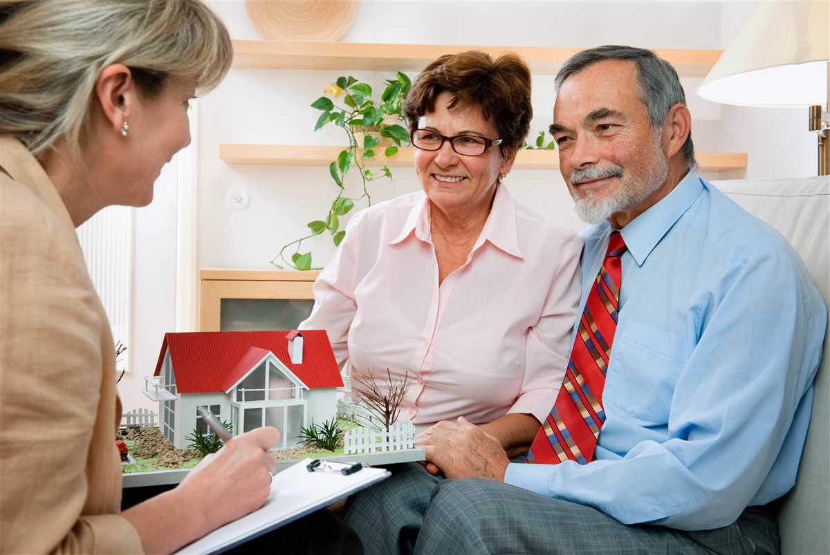 coppia di anziani richiede un prestito vitalizio ipotecario