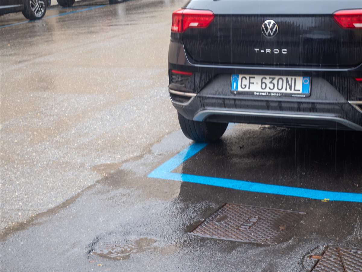 strisce blu
