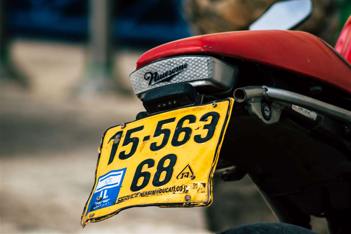 targa moto